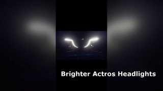 Mercedes Actros LED Farlar Süper Parlak Yükseltme